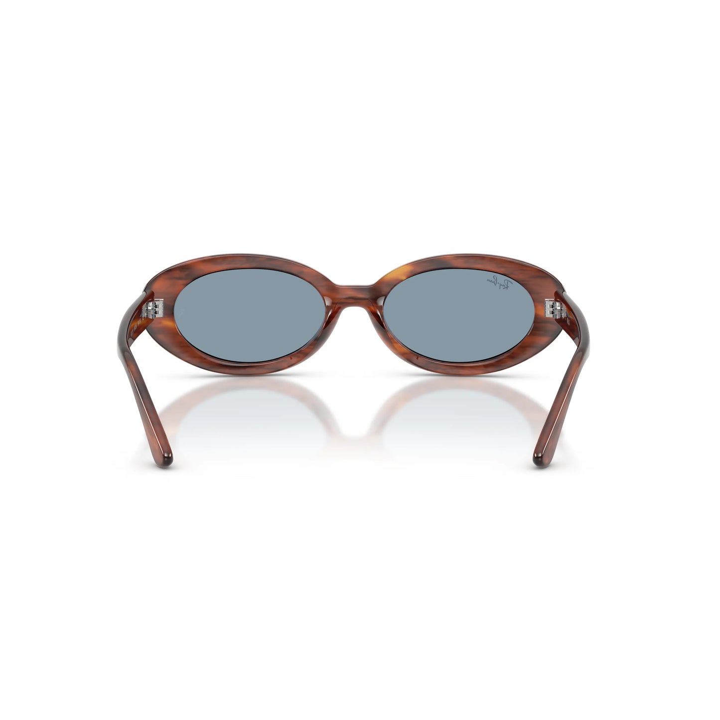 Occhiali da sole Ray-Ban RB2223 954/56 Striato Havana Blue ovali -dettagli1