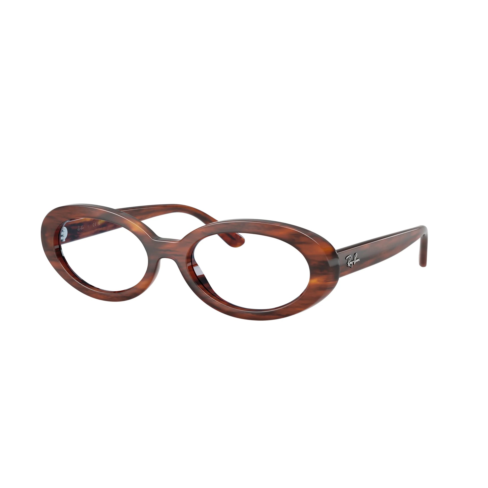 Occhiali da sole Ray-Ban RB2223 954/56 Striato Havana Blue ovali -dettagli3