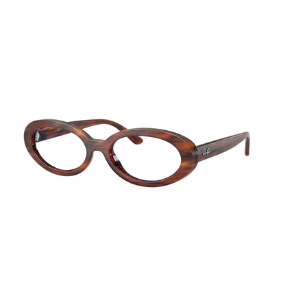 Occhiali da sole Ray-Ban RB2223 954/56 Striato Havana Blue ovali -dettagli3