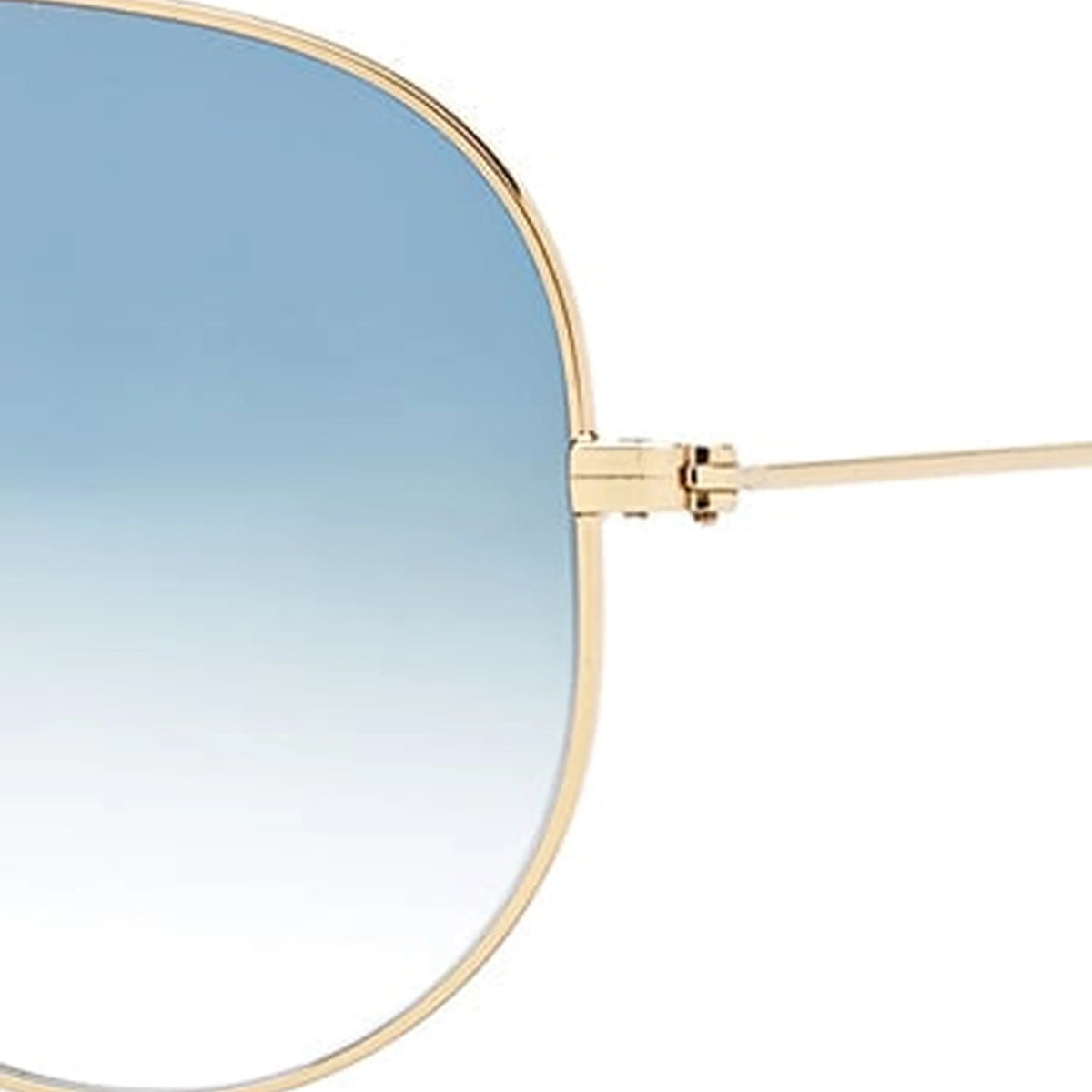 Occhiali da sole Ray-Ban Aviator Large Metal RB3025 001/3F Gold-Light Blue -dettagli3