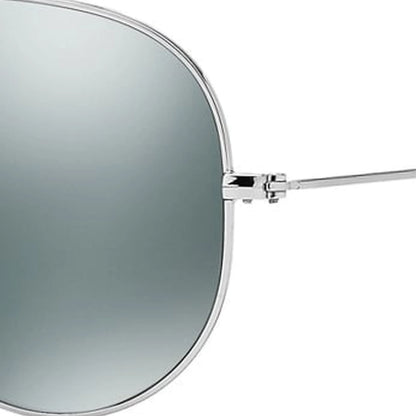 Occhiali da sole Ray-Ban Aviator Large Metal RB3025 W3277 Argento aviator