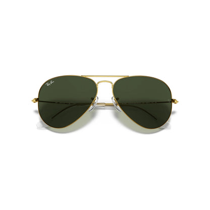 Óculos de sol Ray-Ban Aviator Large Metal RB3025 001 Dourado arista piloto