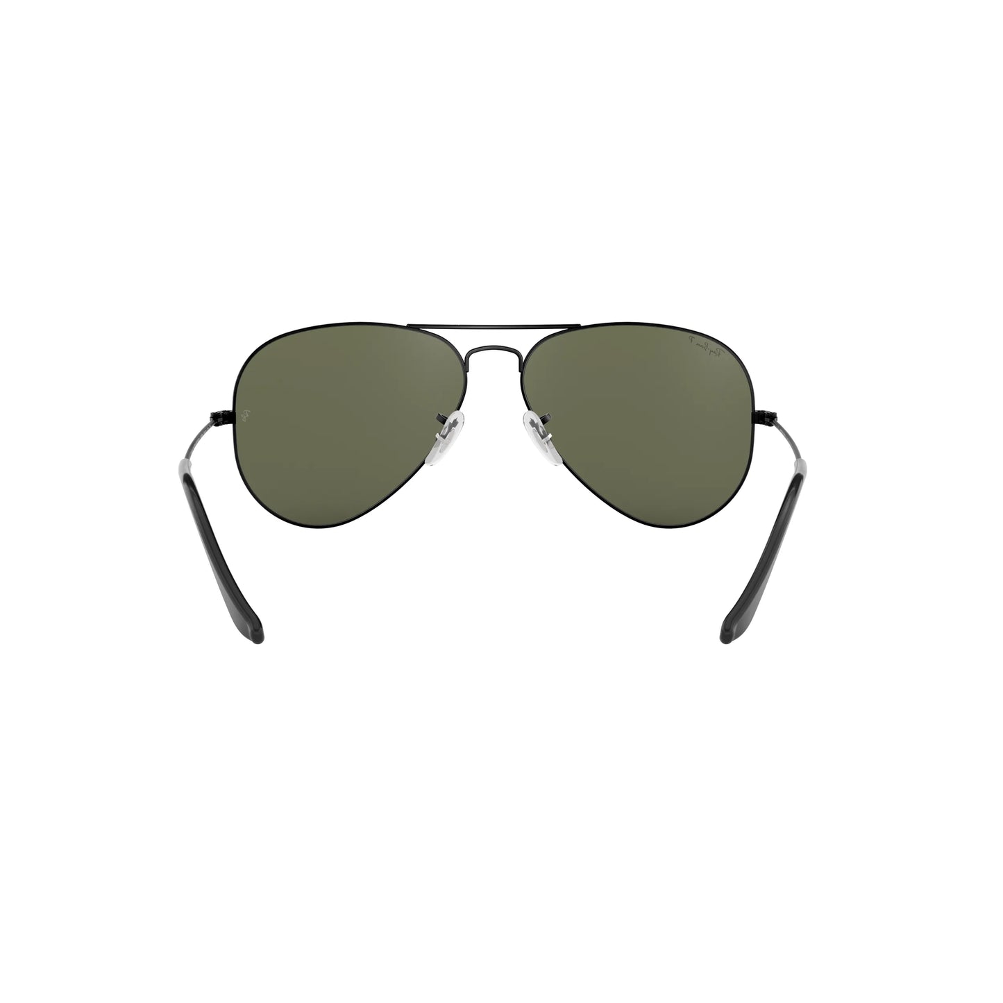 Occhiali da sole Ray-Ban Aviator Large Metal RB3025 002/58 Black Polarized -dettagli1