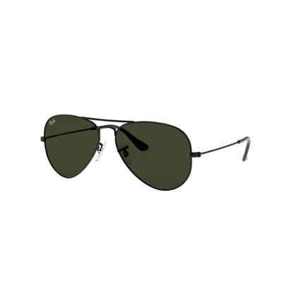 Occhiali da sole Ray-Ban Aviator Large Metal RB3025 L2823 Black G-15 -laterale