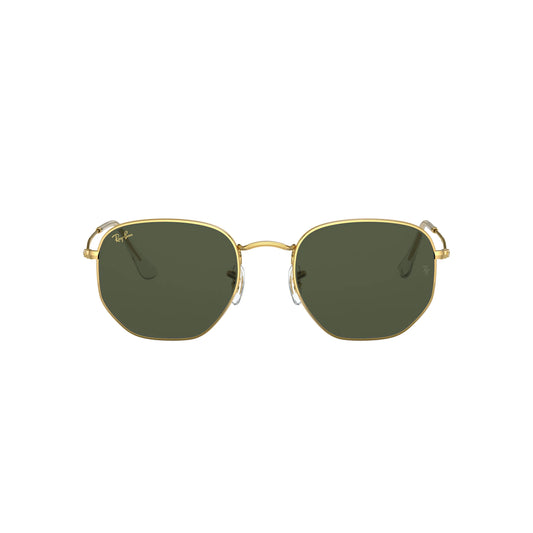 Occhiali da sole Ray-Ban Hexagonal RB3548 919631 Legend Gold esagonale