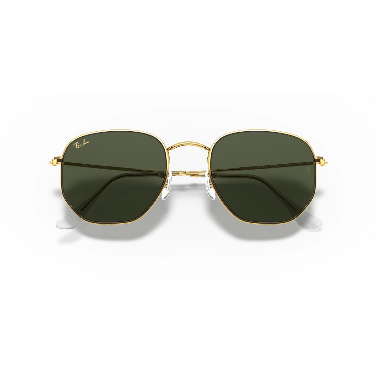Occhiali da sole Ray-Ban Hexagonal RB3548 919631 Legend Gold esagonale