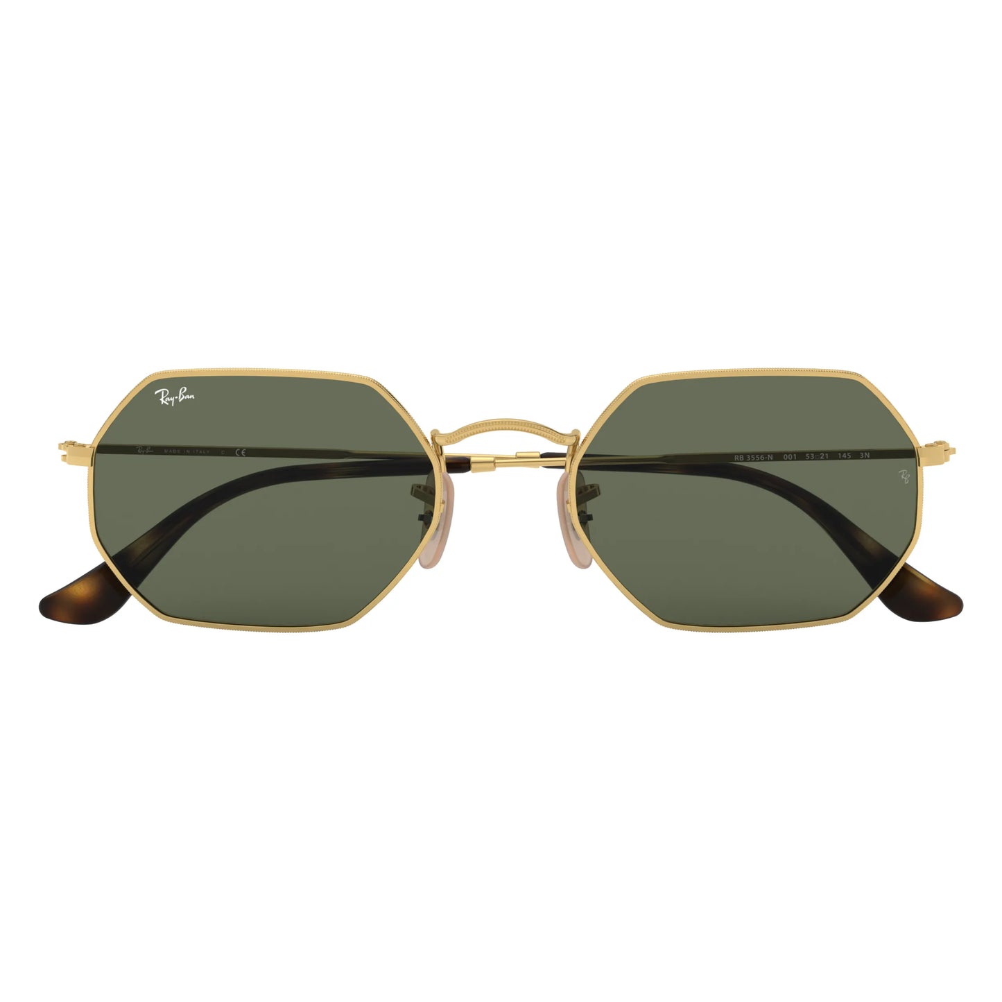 Occhiali da sole Ray-Ban Octagonal RB3556N 001 Gold -dettagli2