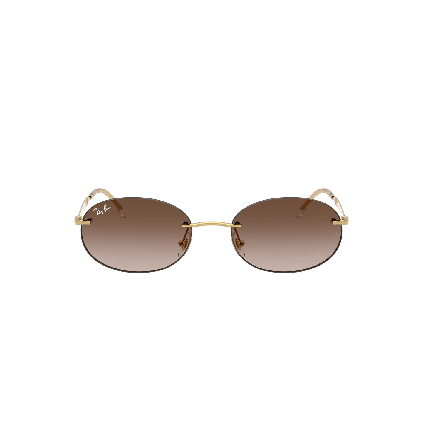 Occhiali da sole Ray-Ban RB3767 001/13 Gold Brown Gradient ovali