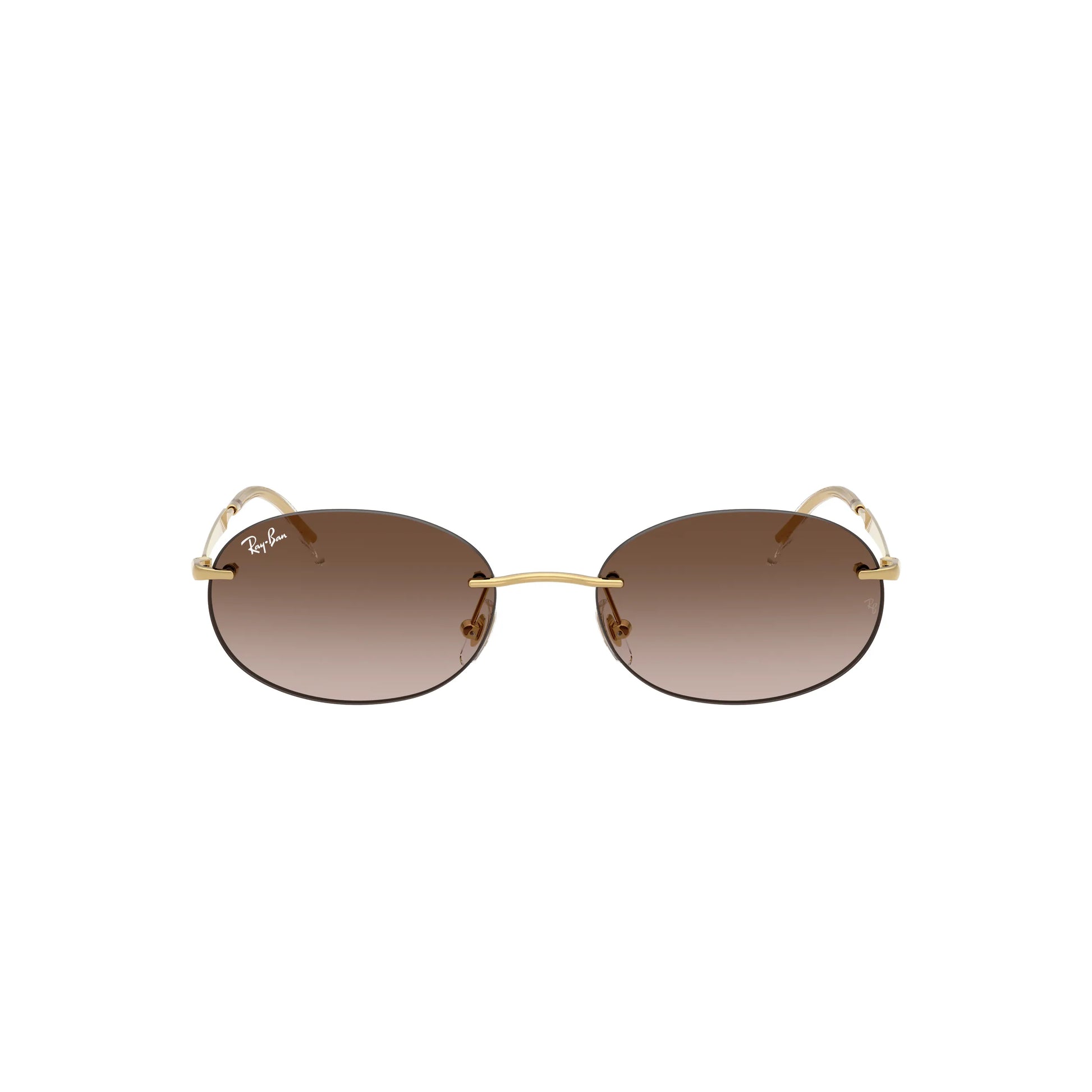 Occhiali da sole Ray-Ban RB3767 001/13 Gold Brown Gradient ovali