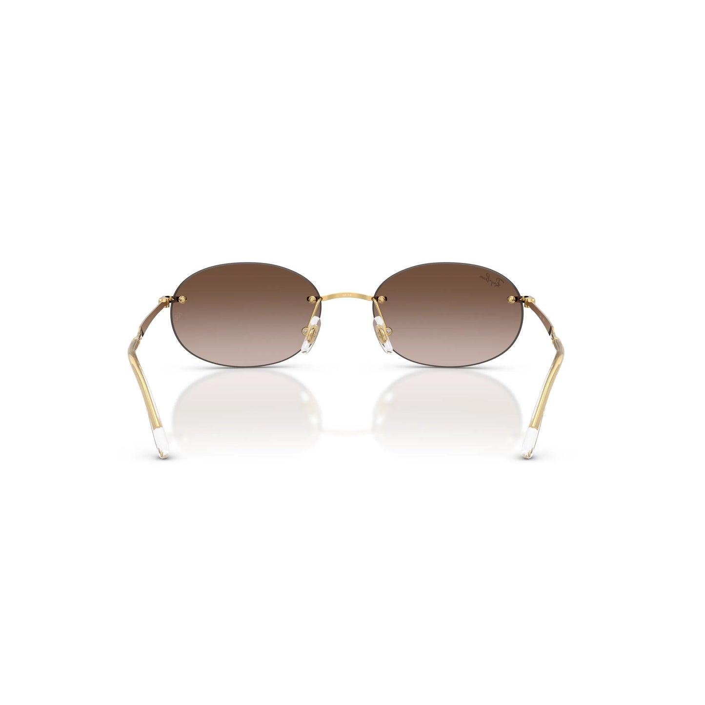 Occhiali da sole Ray-Ban RB3767 001/13 Gold Brown Gradient ovali -dettagli1