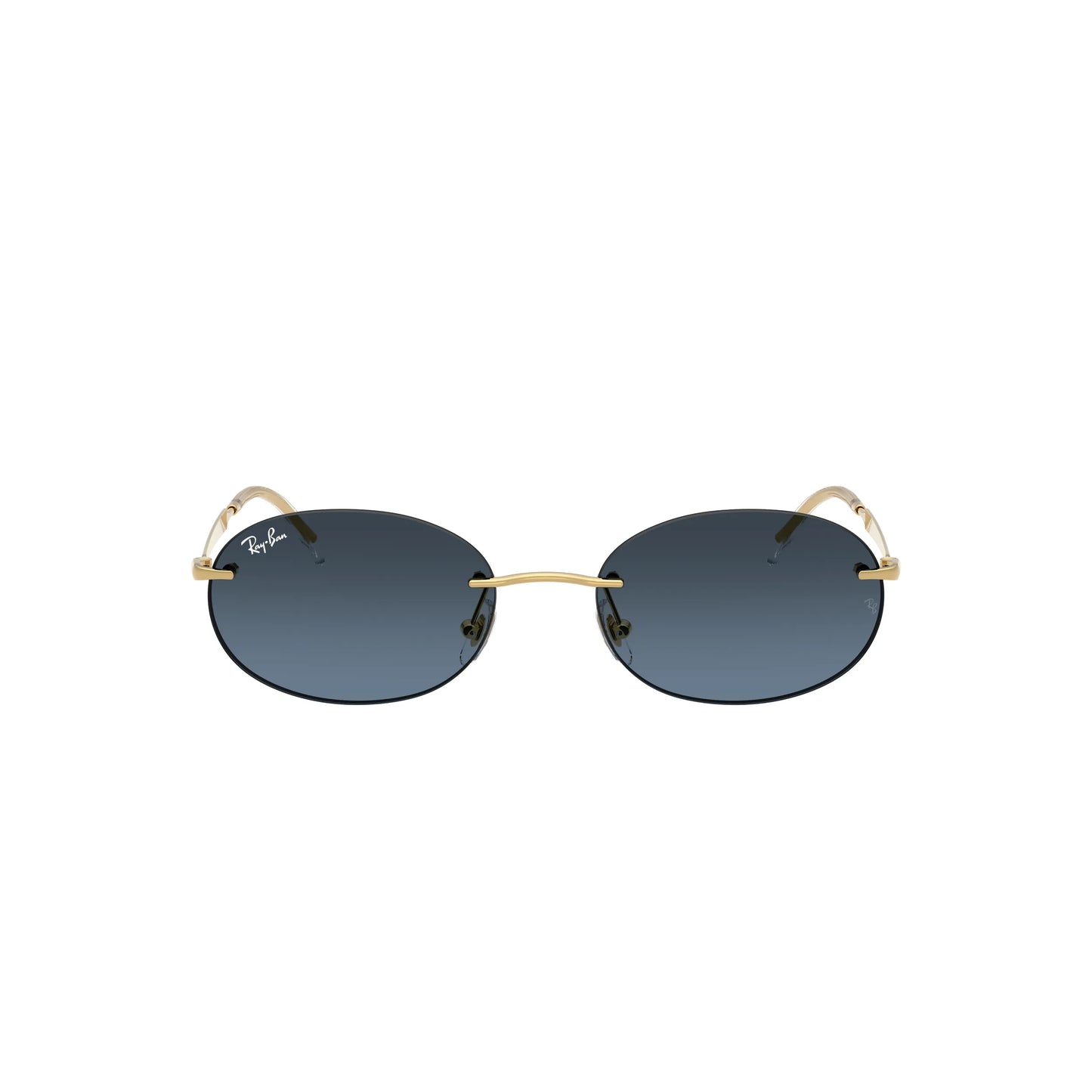 Occhiali da sole Ray-Ban RB3767 001/4C Gold-Blue Gradient ovali