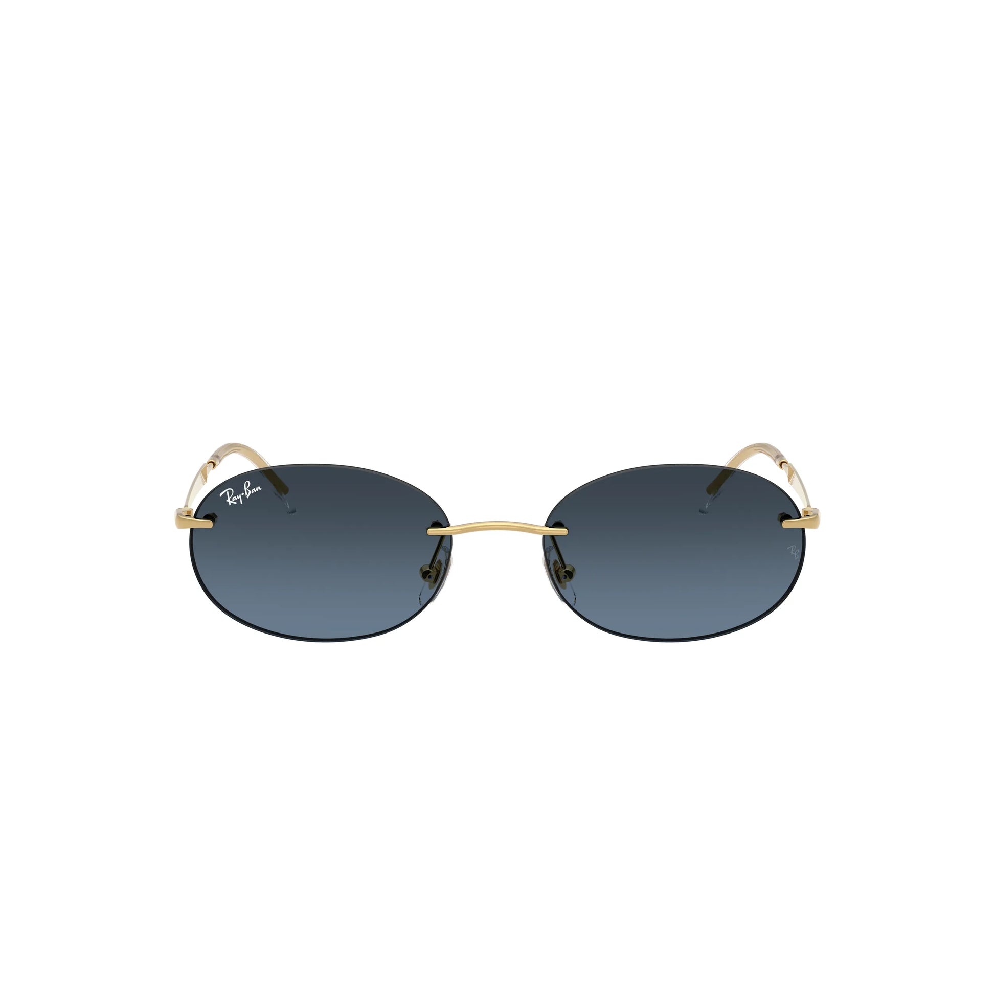 Occhiali da sole Ray-Ban RB3767 001/4C Gold-Blue Gradient ovali