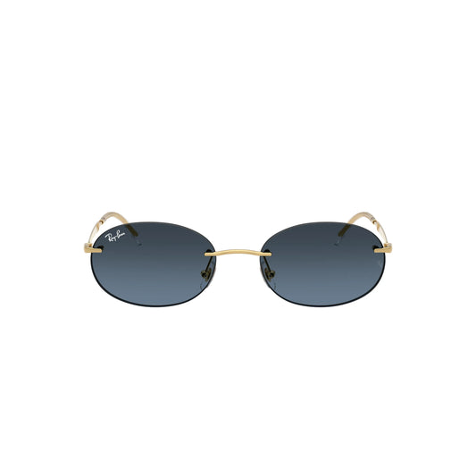 Occhiali da sole Ray-Ban RB3767 001/4C Gold-Blue Gradient ovali