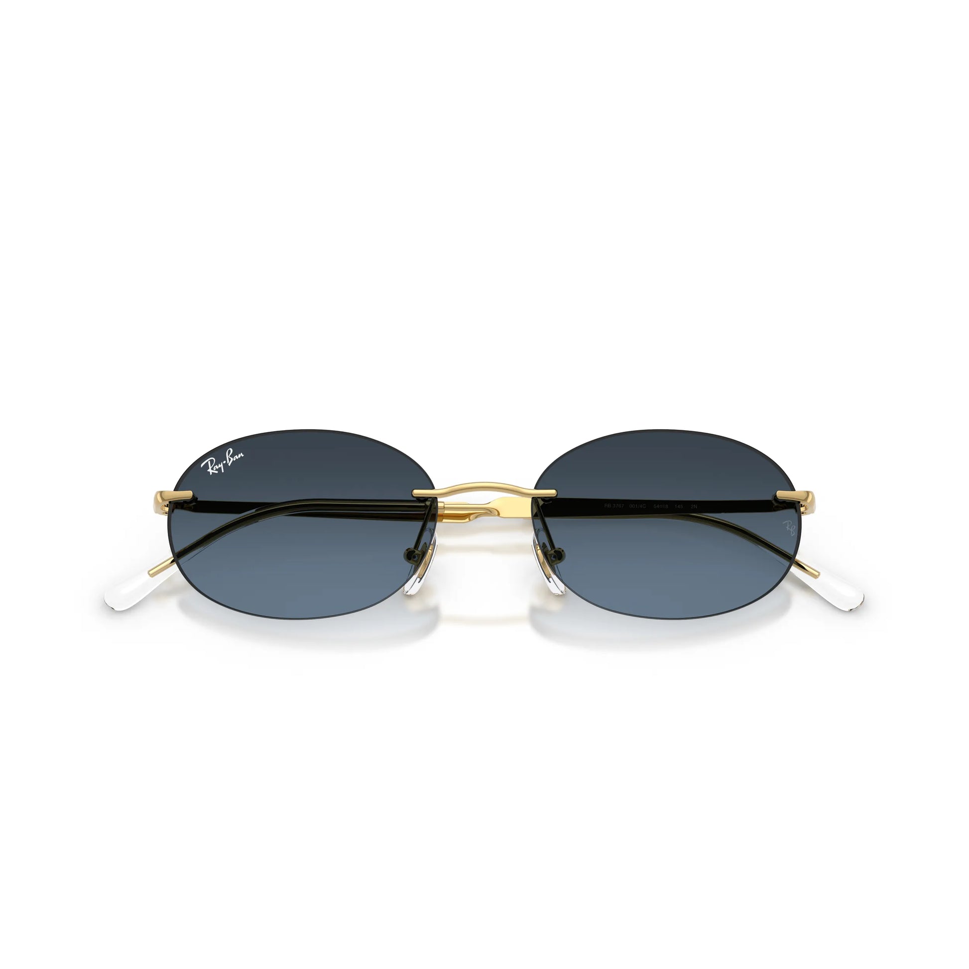 Occhiali da sole Ray-Ban RB3767 001/4C Gold-Blue Gradient ovali -dettagli2