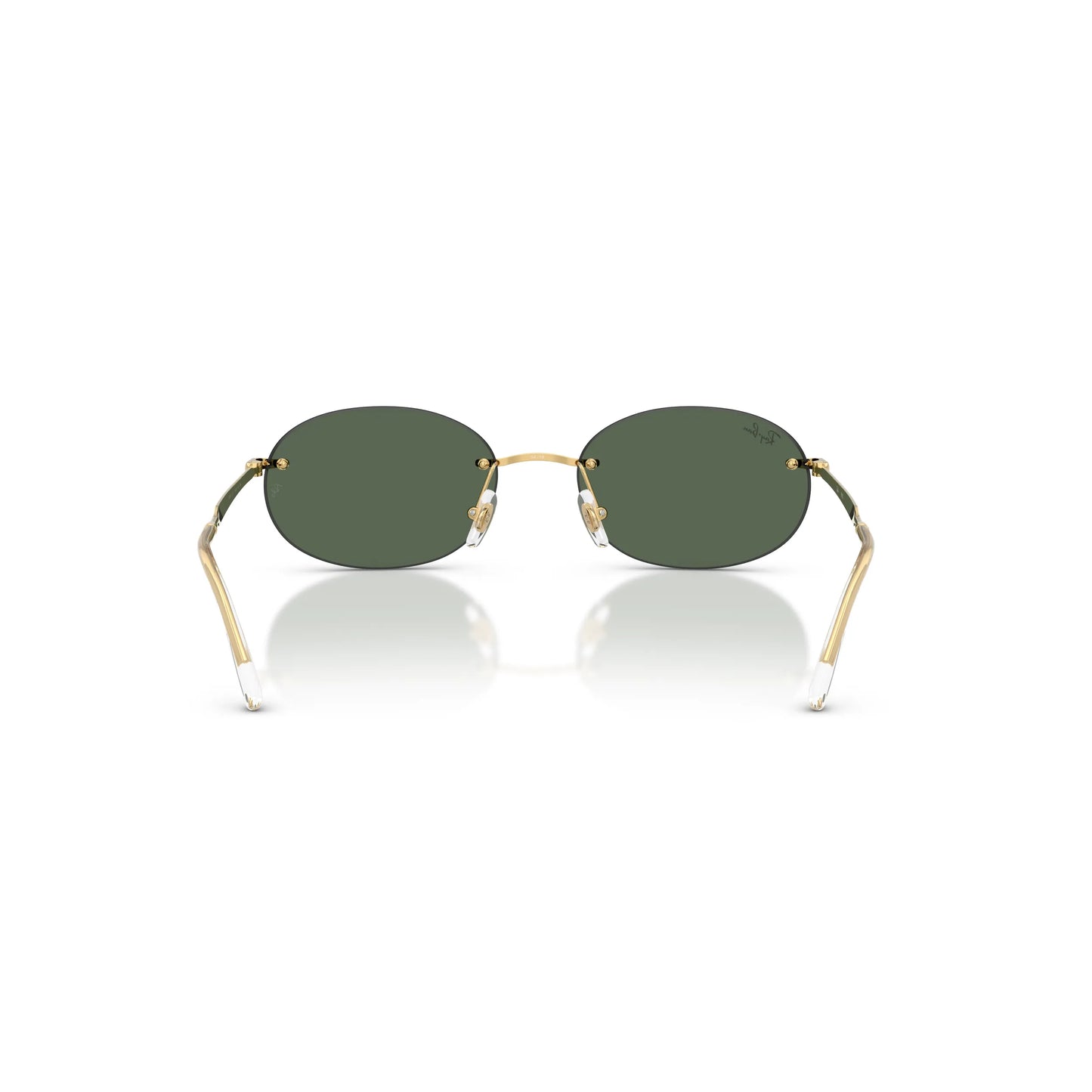Occhiali da sole Ray-Ban RB3767 001/71 Gold Arista-Green ovali -dettagli1