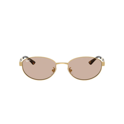 Occhiali da sole Ray-Ban RB3774D 001/3 Oro arista ovale