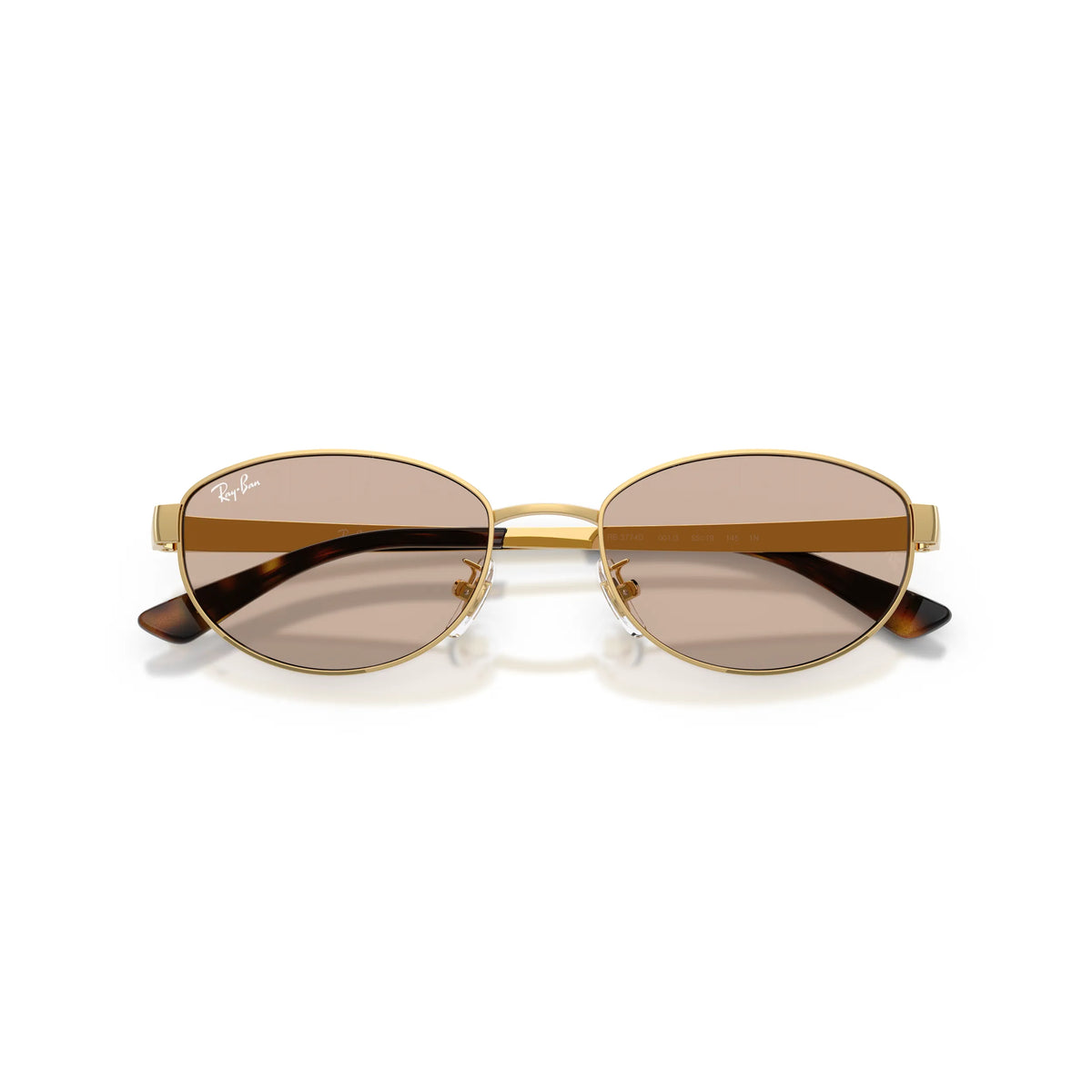 Occhiali da sole Ray-Ban RB3774D 001/3 Oro arista ovale