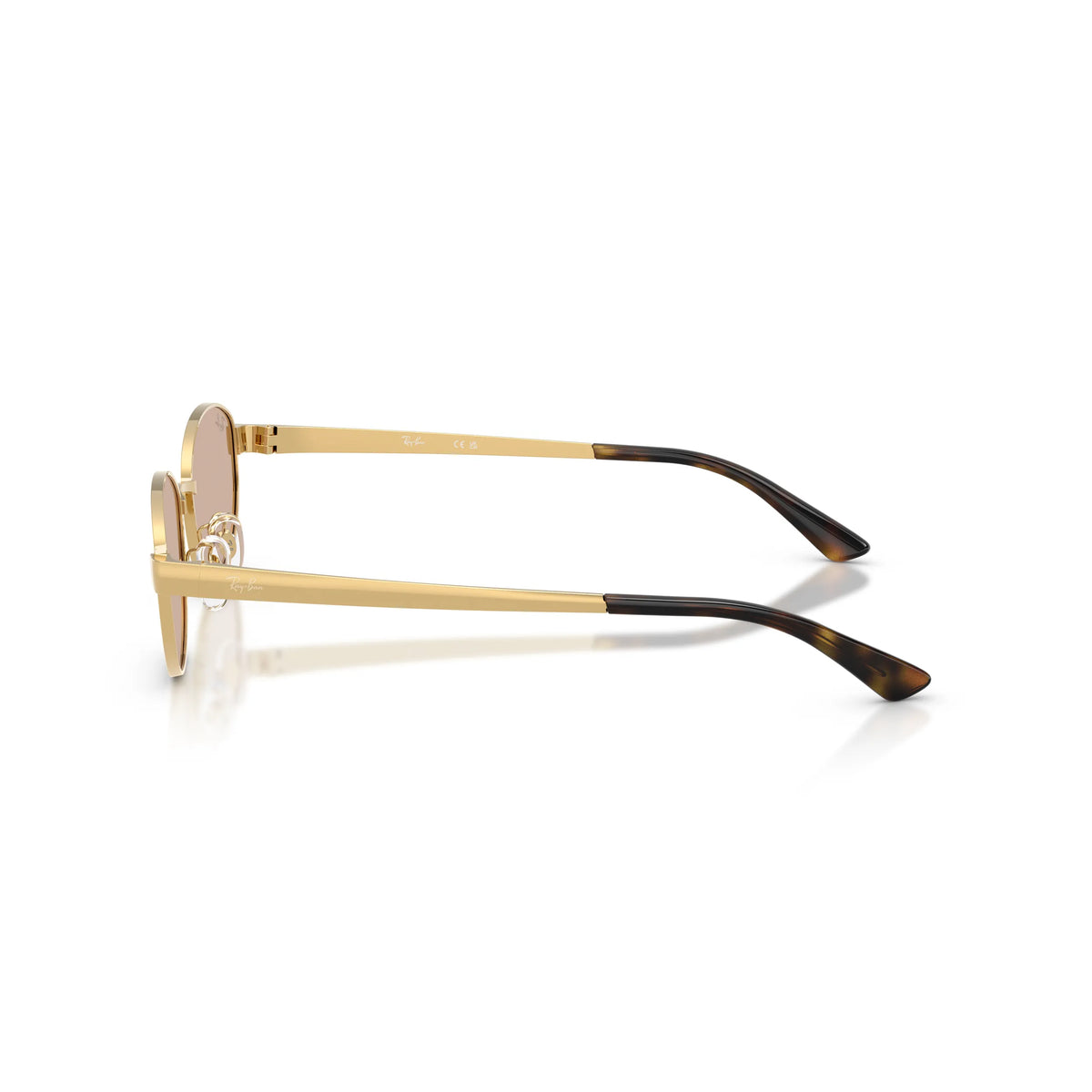 Occhiali da sole Ray-Ban RB3774D 001/3 Oro arista ovale