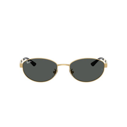 Occhiali da sole Ray-Ban RB3774D 001/87 Oro arista ovale