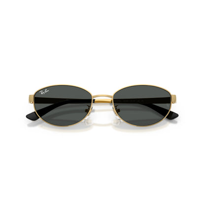 Occhiali da sole Ray-Ban RB3774D 001/87 Oro arista ovale