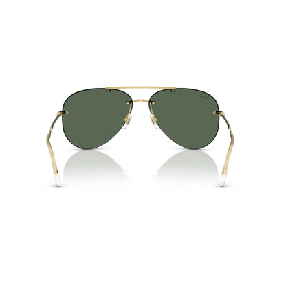 Óculos de sol Ray-Ban RB3791 001/71 em dourado arista, estilo aviador