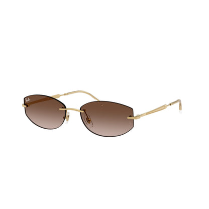 Ray-Ban Sonnenbrille RB3792 001/13 Arista-Gold, Schmetterlingsform