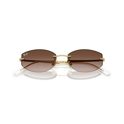 Ray-Ban Sonnenbrille RB3792 001/13 Arista-Gold, Schmetterlingsform
