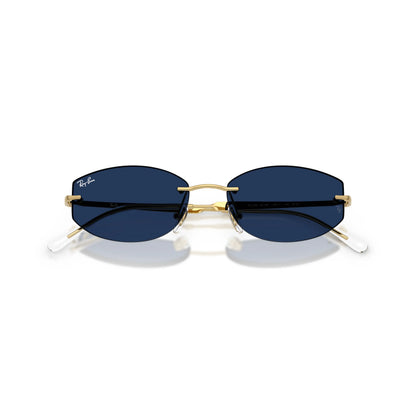 Óculos de sol Ray-Ban RB3792 001/MF Ouro arista Transitions borboleta