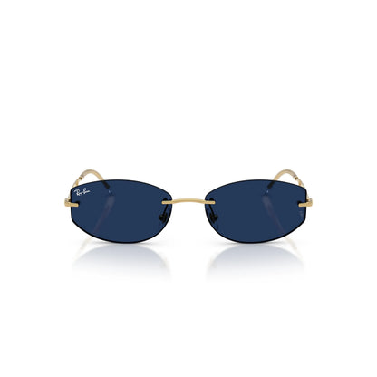 Óculos de sol Ray-Ban RB3792 001/MF Ouro arista Transitions borboleta