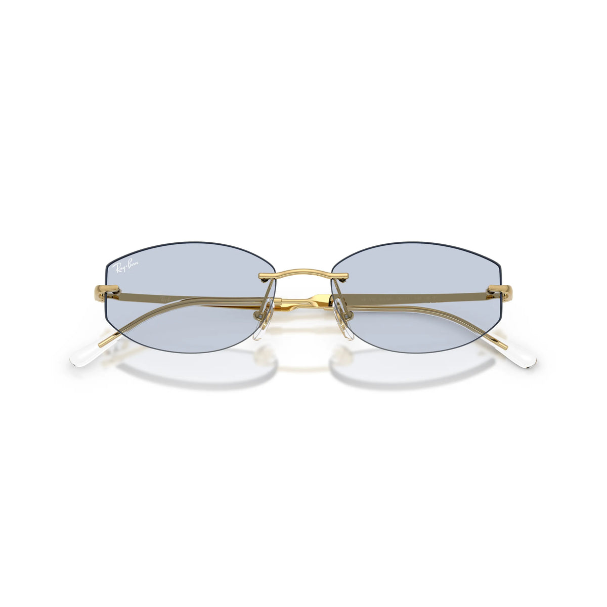 Óculos de sol Ray-Ban RB3792 001/MF Ouro arista Transitions borboleta
