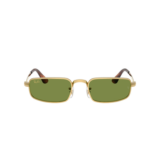 Occhiali da sole Ray-Ban A$AP Rocky RB3927 001/4E Gold Green rettangolari