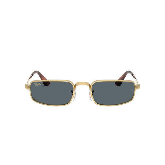 Occhiali da sole Ray-Ban A$AP Rocky RB3927 001/R5 Gold Blue rettangolari