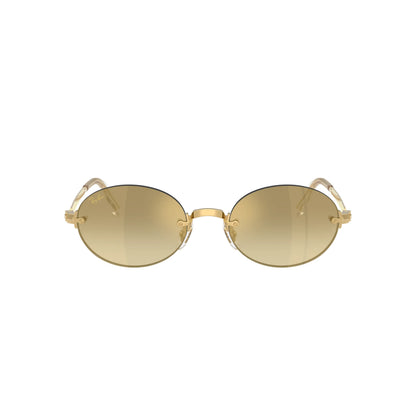Occhiali da sole Ray-Ban A$AP Rocky RB3929 001/7I Gold Brown Mirror ovali