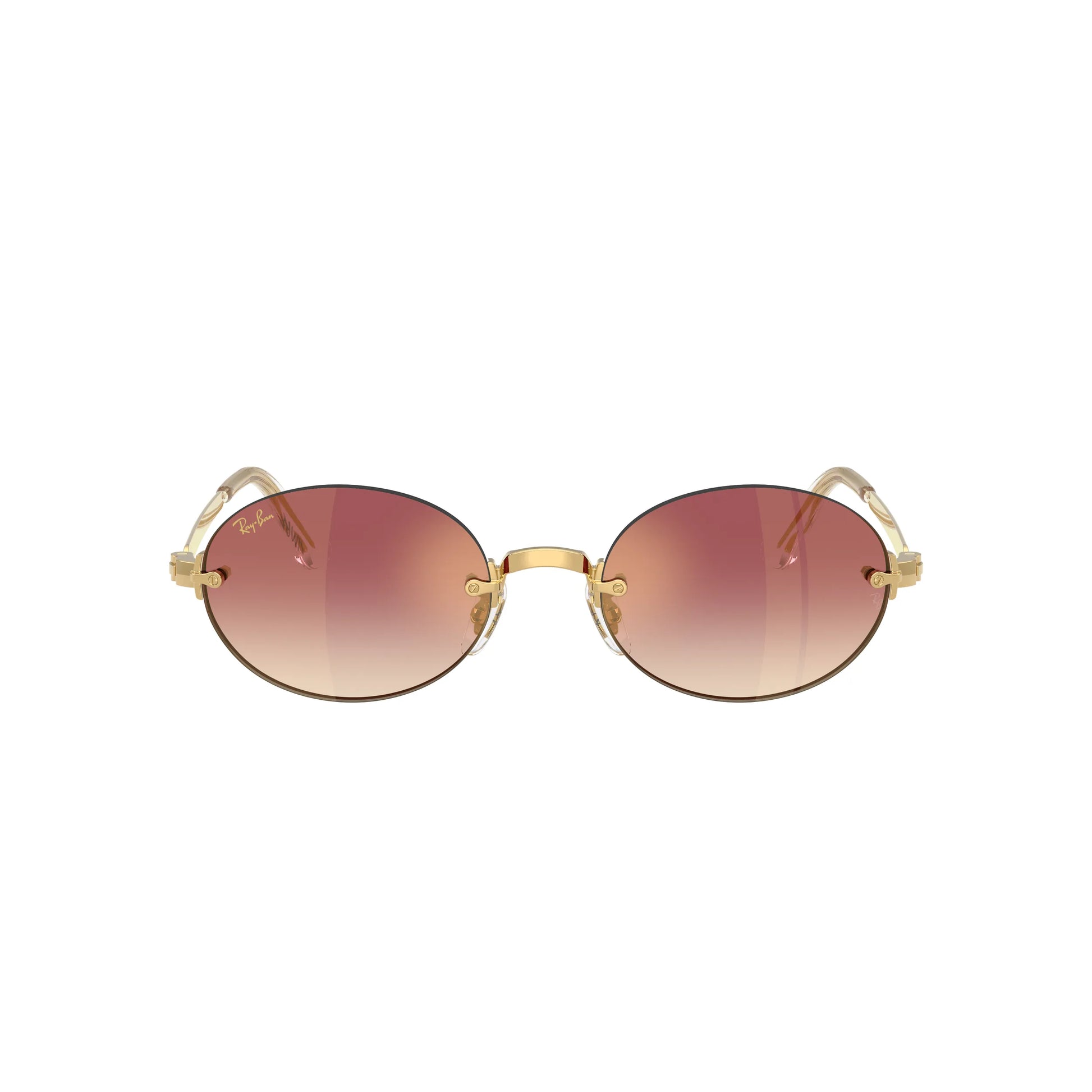 Occhiali da sole Ray-Ban A$AP Rocky RB3929 001/8H Gold Purple Gradient ovali