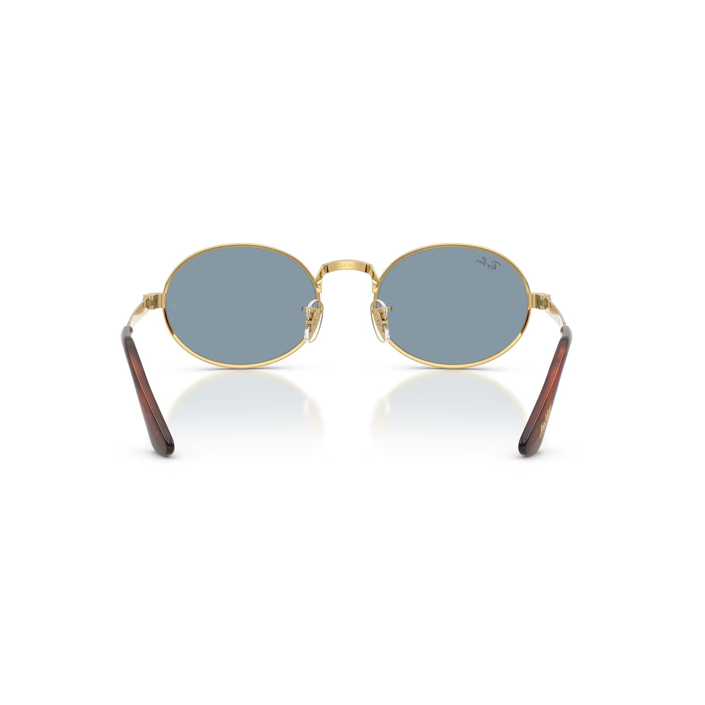 Occhiali da sole Ray-Ban A$AP Rocky RB3931 001/56 Gold Blue rotondi -dettagli1