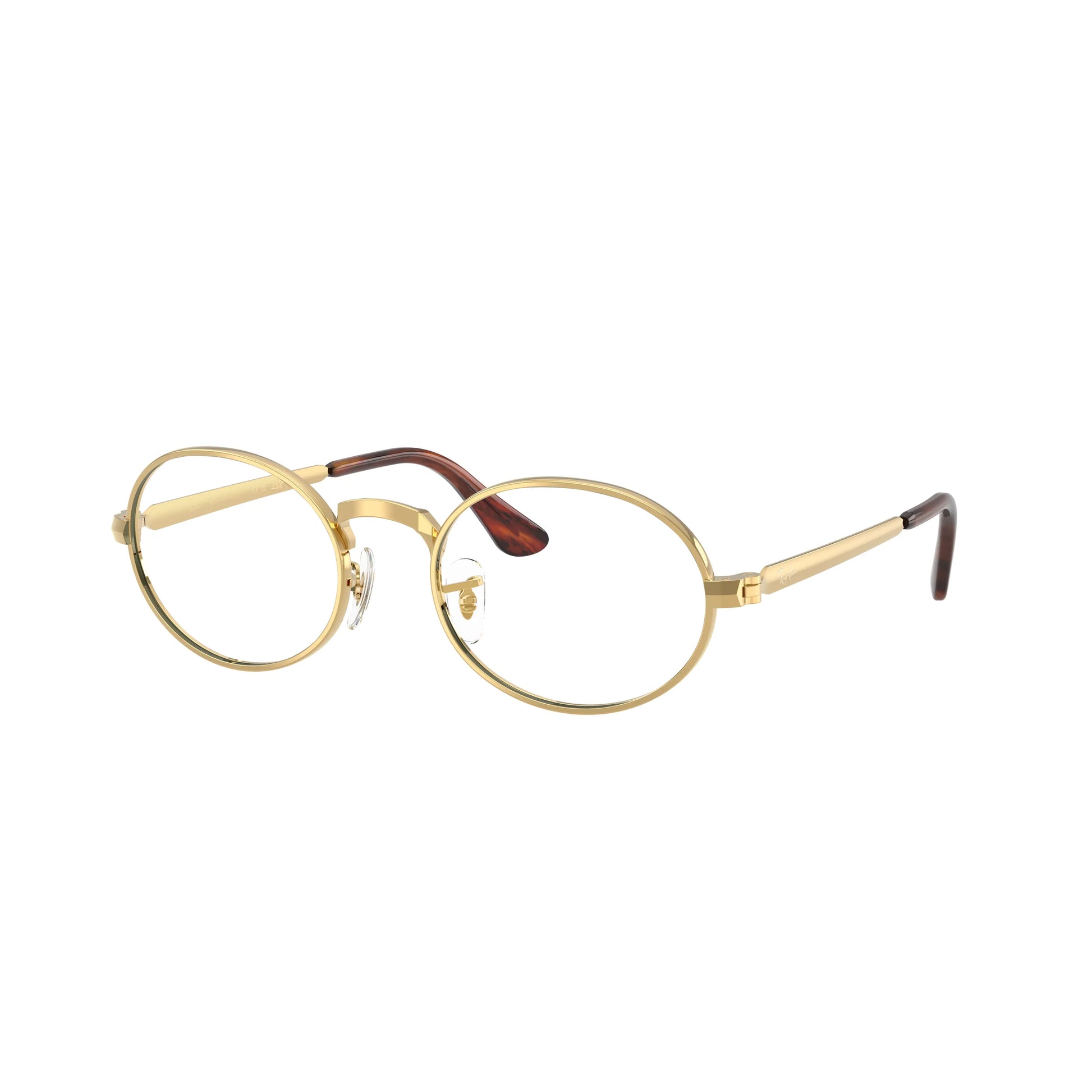 Occhiali da sole Ray-Ban A$AP Rocky RB3931 001/56 Gold Blue rotondi -dettagli3