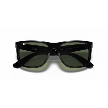 Ray-Ban Justin RB4165 601/71 Sonnenbrille Schwarz rechteckig