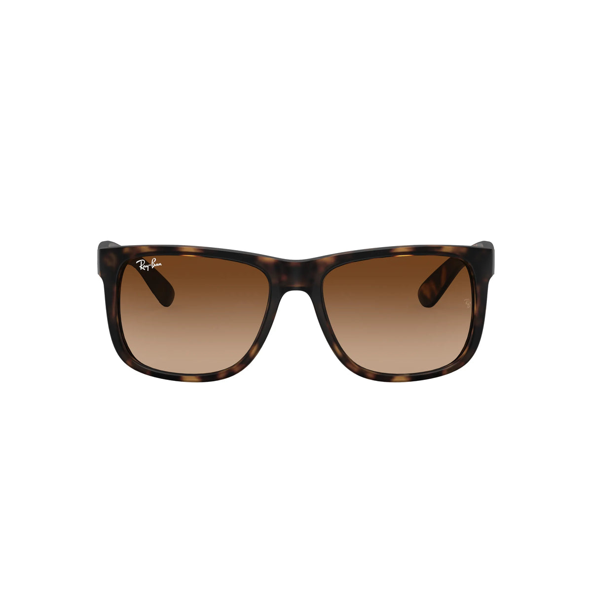 Occhiali da sole Ray-Ban Justin RB4165 710/13 Havana chiaro gommato rettangolare