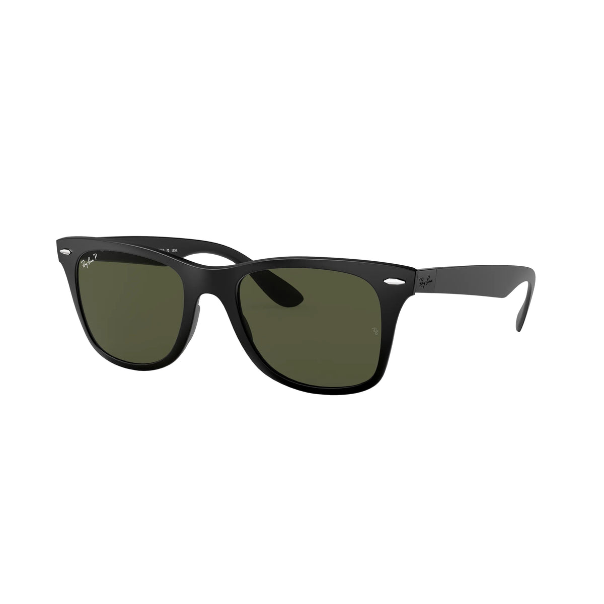 Occhiali da sole Ray-Ban Wayfarer Liteforce RB4195 601S9A Black Polarized -laterale