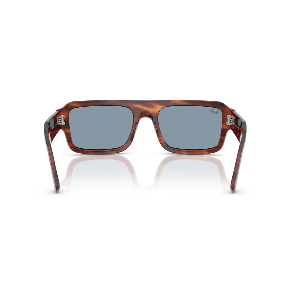 Occhiali da sole Ray-Ban RB4454 1398/56 Havana rettangolari -dettagli1