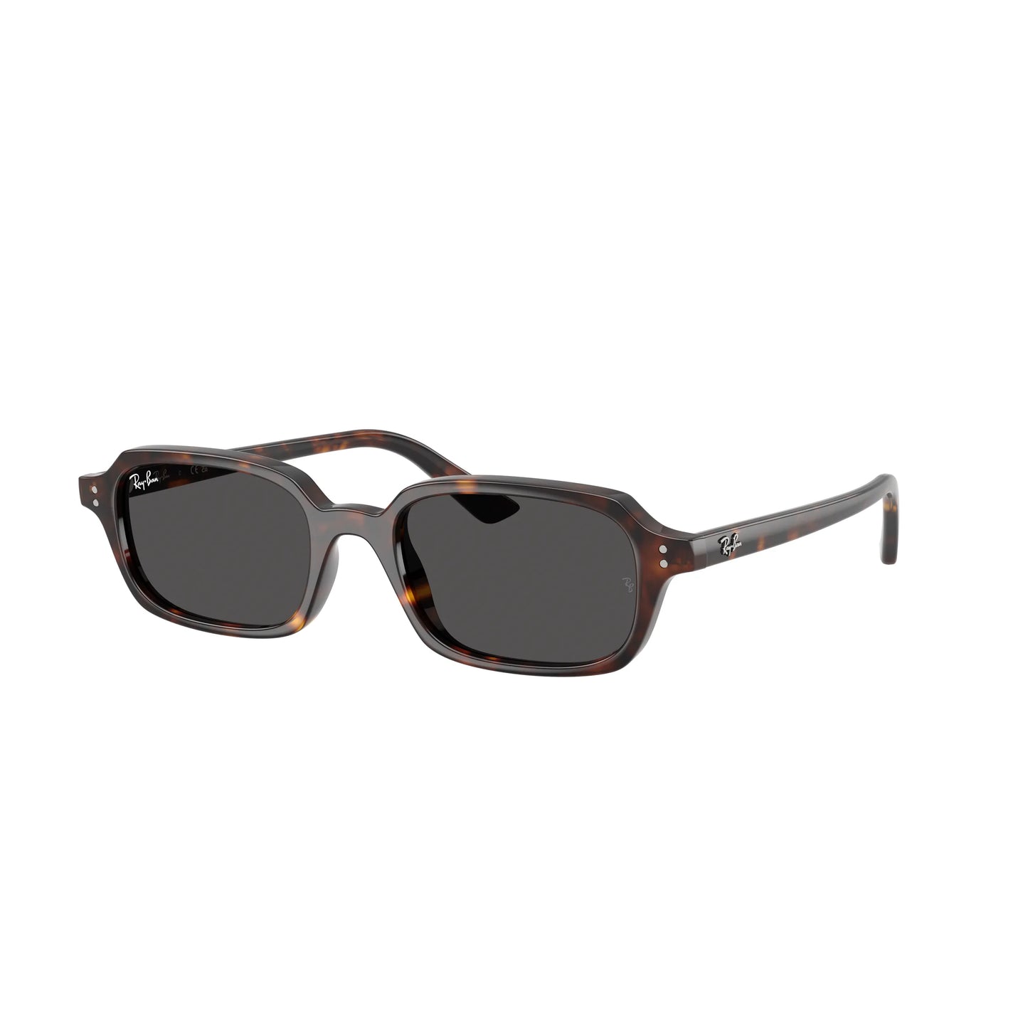 Occhiali da sole Ray-Ban RB4455 1359/87 Havana rettangolari -laterale