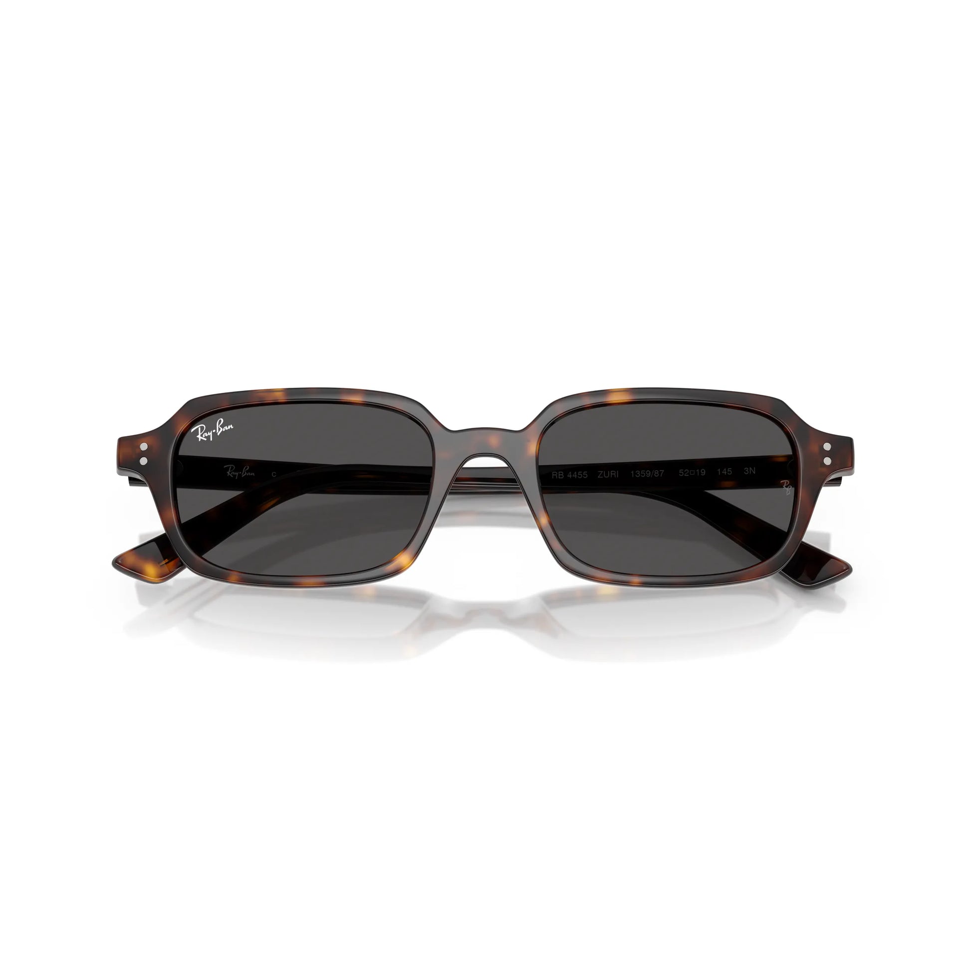 Occhiali da sole Ray-Ban RB4455 1359/87 Havana rettangolari -dettagli2