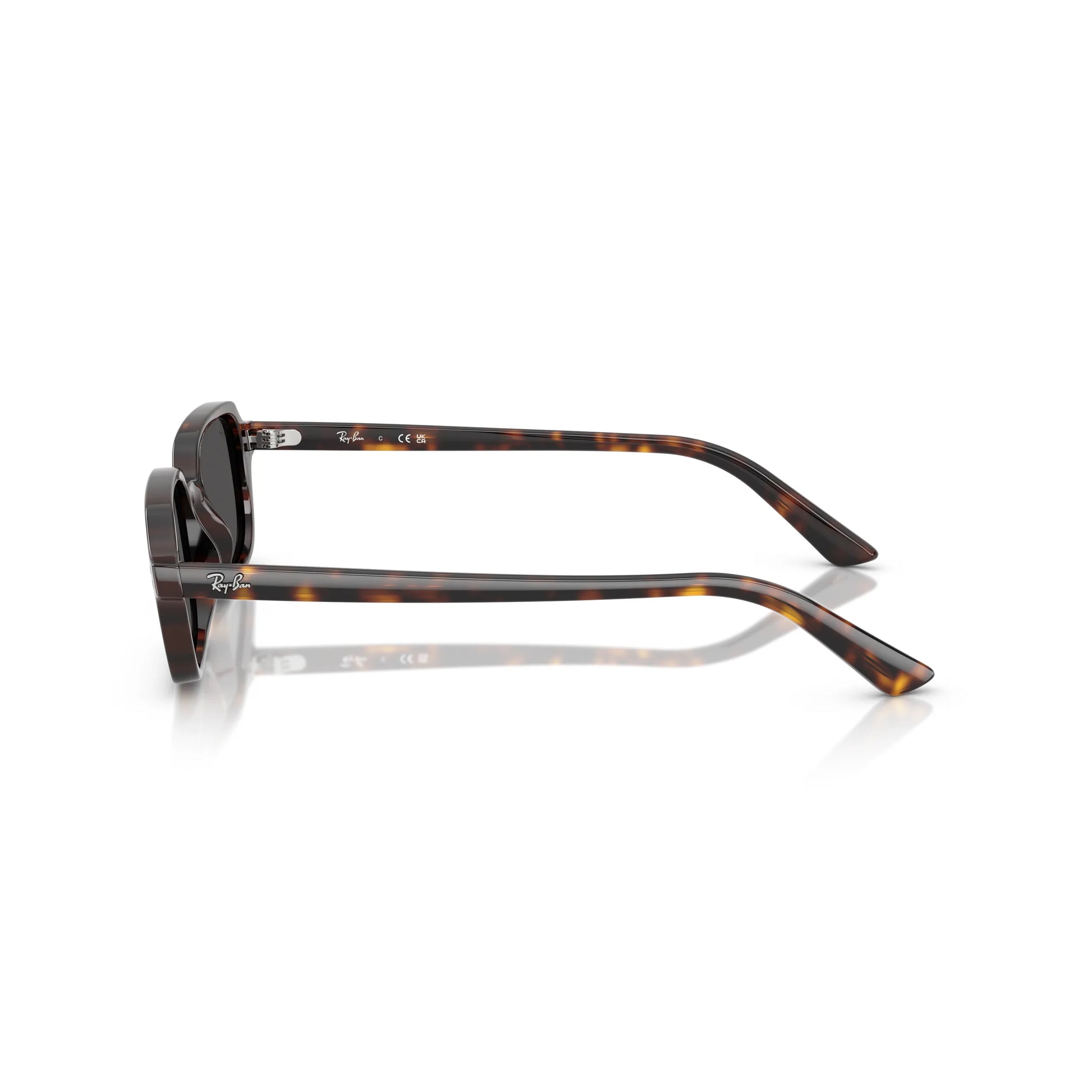 Occhiali da sole Ray-Ban RB4455 1359/87 Havana rettangolari -dettagli