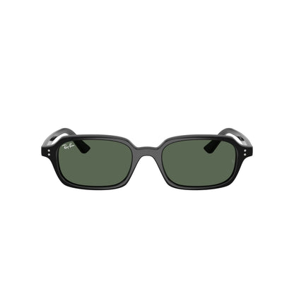 Occhiali da sole Ray-Ban RB4455 6677/71 Nero rettangolare