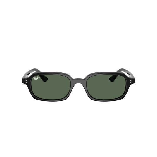 Occhiali da sole Ray-Ban RB4455 6677/71 Nero rettangolare
