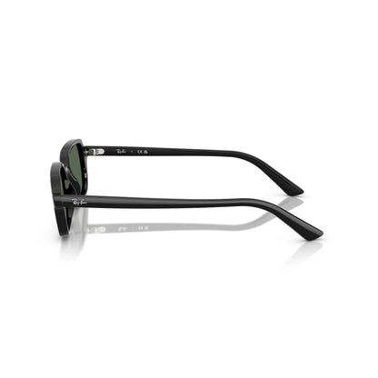 Occhiali da sole Ray-Ban RB4455 6677/71 Nero rettangolare