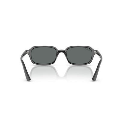 Occhiali da sole Ray-Ban RB4455 6677/81 Black Polarized rettangolari -dettagli1