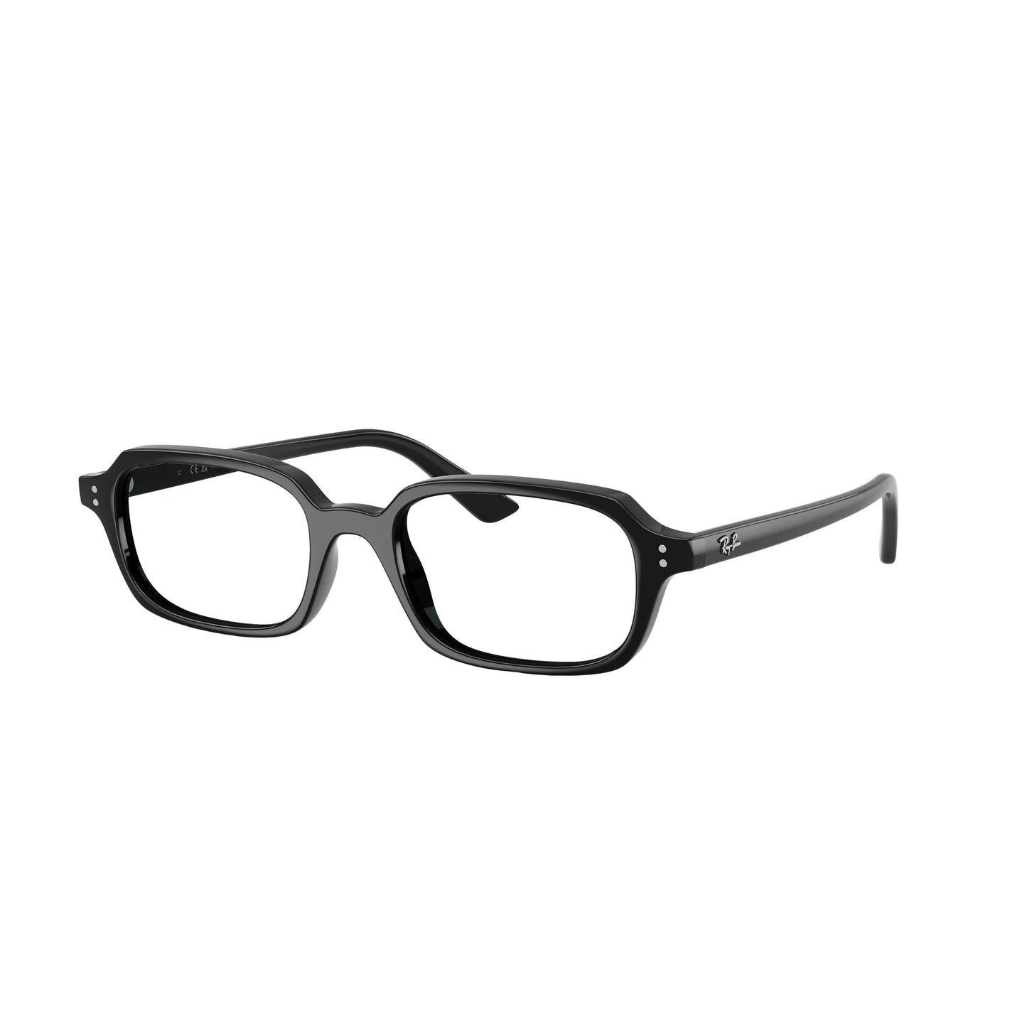 Occhiali da sole Ray-Ban RB4455 6677/81 Black Polarized rettangolari -dettagli3