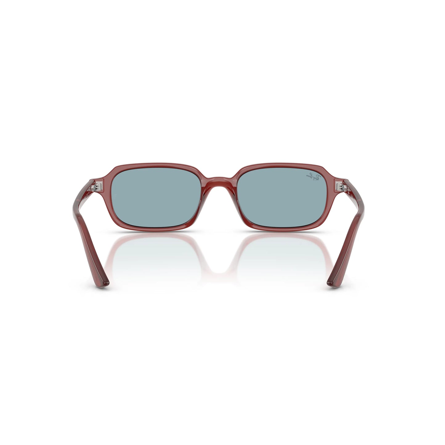 Occhiali da sole Ray-Ban RB4455 680980 Marrone Ruggine Blue rettangolari -dettagli1