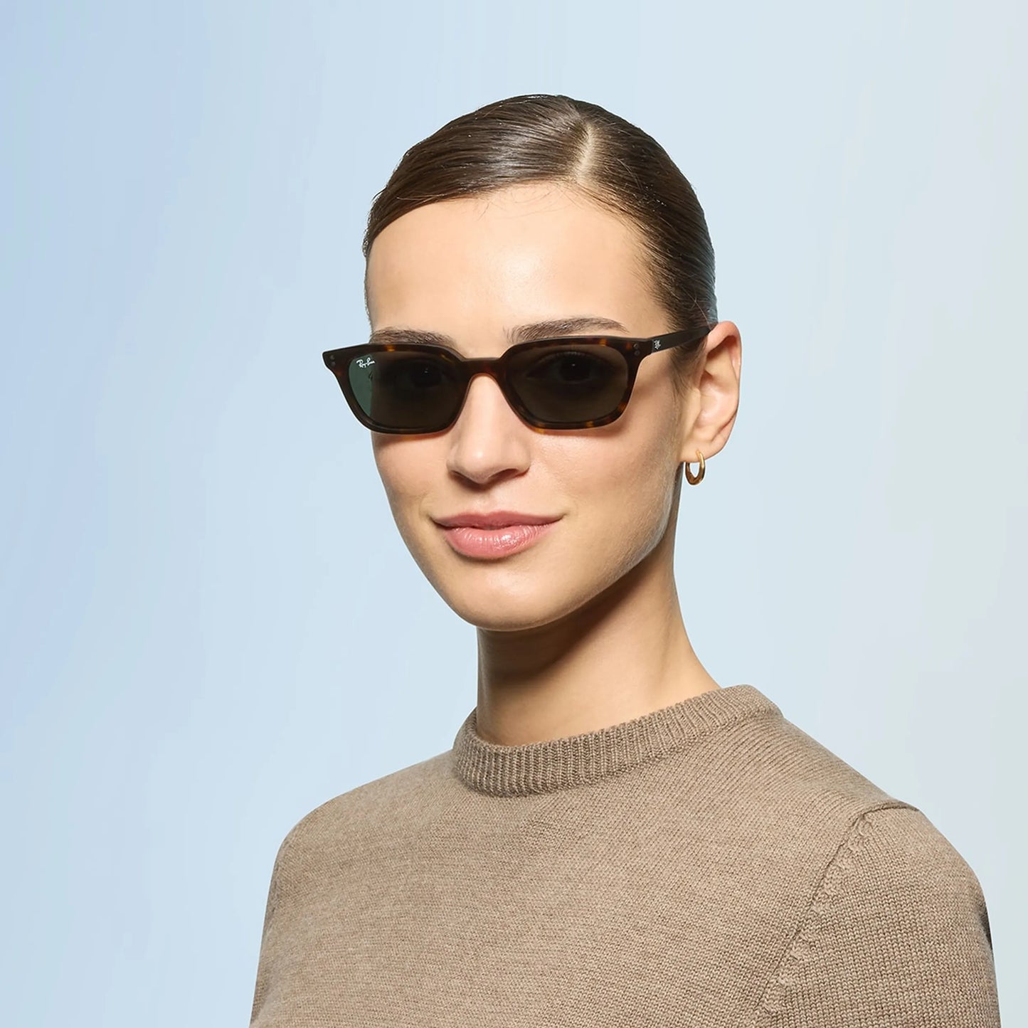 Occhiali da sole Ray-Ban RB4456 1359/87 Havana farfalla -dettagli5